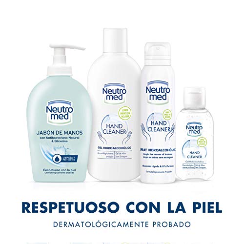 NEUTROMED - Jabón de Manos - 12uds de 300ml (3.600ml) – Con antibacteriano natural y glicerina – Respetuoso con la piel