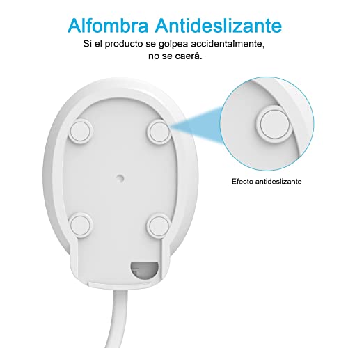 Newding Cargador USB para Cepillo Eléctrico Oral-B PRO 3 3900 2 2500 600 750 Vitality 100 170 Genius 8000 Smart 4 4500 Kids Junior Niños TriZone Series 3757, Adaptador Reemplazar Braun Original