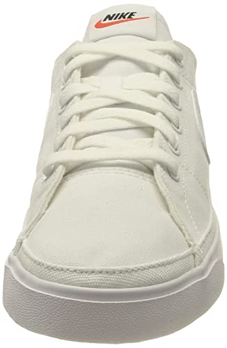 Nike Court Legacy Canvas, Zapatillas Hombre, White White White Black, 42.5 EU