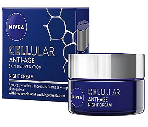 NIVEA Hyaluron Cellular Filler Zpevòující Night Cream 50 Ml, Multicolor, Otros