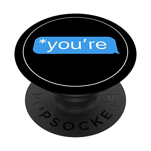 No eres tu para los nerds gramaticales y las mayores inglesas PopSockets PopGrip Intercambiable