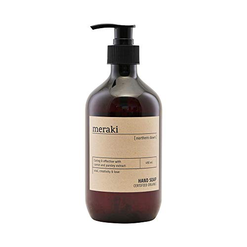 Nordic Muse Jabón de manos natural orgánico certificado Meraki, amanecer del Norte, 500 ml