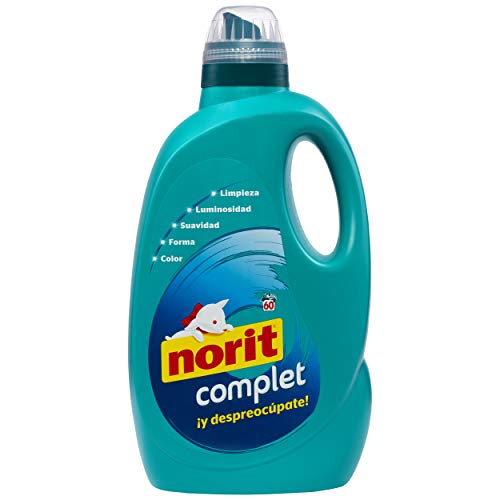 NORIT Complet - Detergente Líquido 60 lavados 3.000 ml