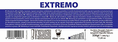 Note d'Espresso - Extremo - Cápsulas de Café compatibles con Cafeteras NESCAFE'* DOLCE GUSTO* - 48 caps