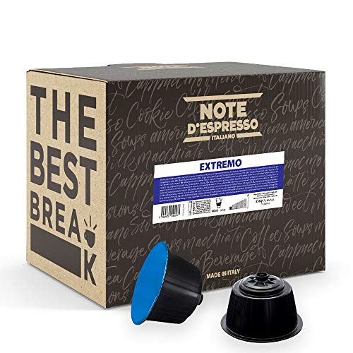 Note d'Espresso - Extremo - Cápsulas de Café compatibles con Cafeteras NESCAFE'* DOLCE GUSTO* - 48 caps