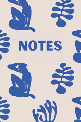 Notes: Matisse Inspired Notebook: 6 x 9 inch Lined Journal, Paperback Diary with Matisse Cutout Printed Interior Pages