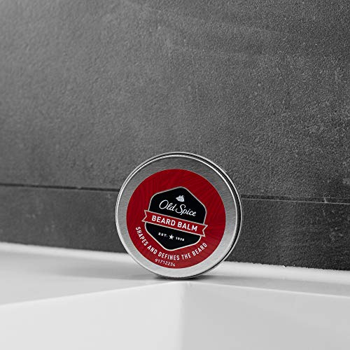 Old Spice Bálsamo hidratante para el cuidado de la barba de los hombres, 68 g