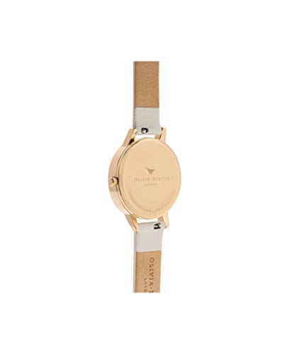 Olivia Burton Reloj Analógico para Mujer de Cuarzo con Correa en Cuero OB16CS15