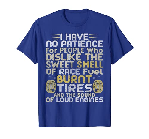 Olor de carreras de combustible quemado neumáticos - Drag Racing Camiseta