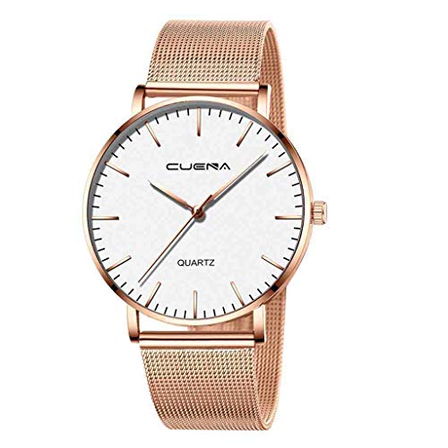 OLUYNG Reloj de Pulsera Reloj de Cuarzo de Moda Relojes para Mujer Reloj para Mujer Reloj de Pulsera de Marca Famosa Reloj Femenino, G