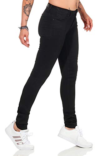 Only Onlcarmen Reg SK Black4ever Soo1796 Noos Vaqueros Skinny, Negro (Black Denim Black Denim), W27/L30 para Mujer