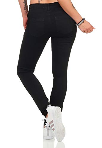 Only Onlcarmen Reg SK Black4ever Soo1796 Noos Vaqueros Skinny, Negro (Black Denim Black Denim), W27/L30 para Mujer