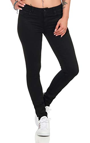 Only Onlcarmen Reg SK Black4ever Soo1796 Noos Vaqueros Skinny, Negro (Black Denim Black Denim), W27/L30 para Mujer