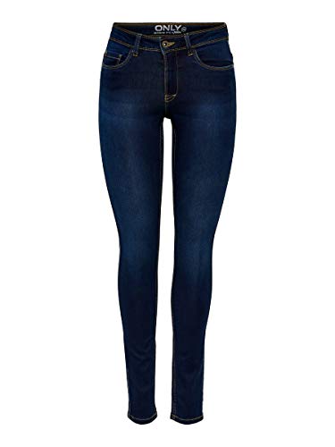 ONLY Onlultimate King Reg Jeans Cry200 Vaqueros, Dark Blue Denim, XS / 32L para Mujer