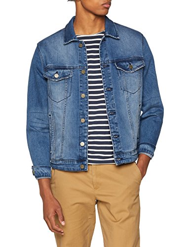 Only & Sons Onscoin Jacket PK 0451 Noos Chaqueta Vaquera, Azul (Blue Denim Blue Denim), Large para Hombre