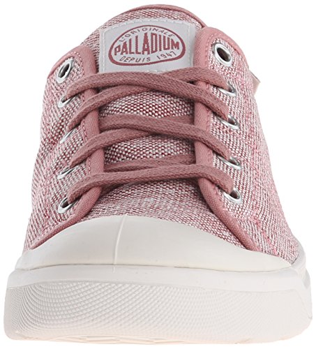 Palladium Pallarue TX - Zapatillas de Esmoquin para Mujer, Rojo (Rosa Añejado), 34 EU