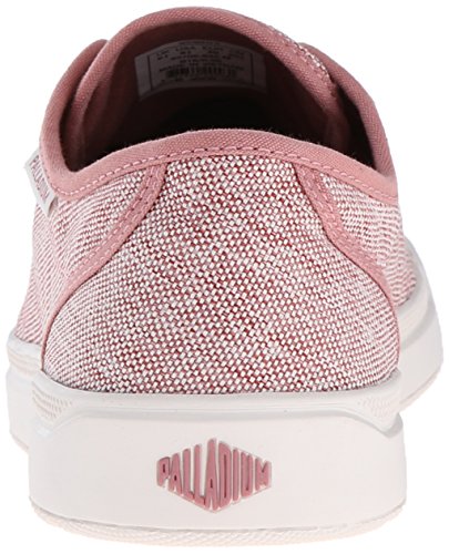 Palladium Pallarue TX - Zapatillas de Esmoquin para Mujer, Rojo (Rosa Añejado), 34 EU