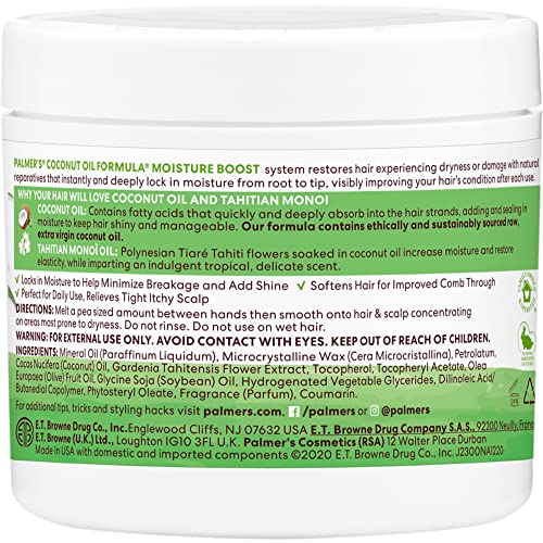 Palmer's Coconut Oil Formula Moisture-Gro Conditioning Hairdress 150g