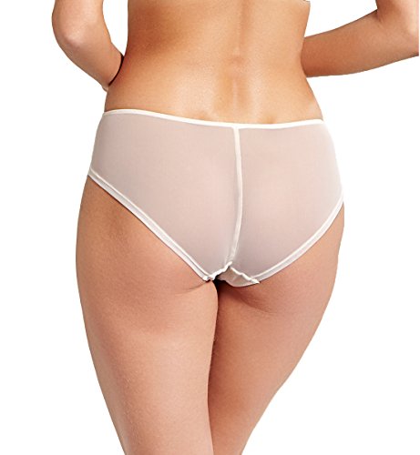 Panache Clara Lace Brief para mujer - Blanco - X-Small