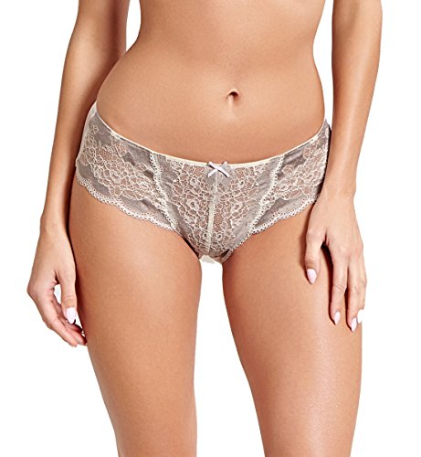 Panache Clara Lace Brief para mujer - Blanco - X-Small