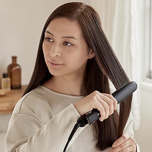 Panasonic EH-HS0 Plancha y Rizador de Pelo Profesional 2 en 1, Negro