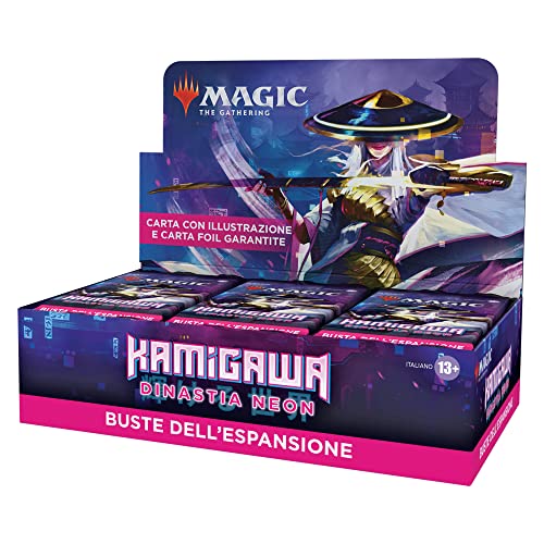 Paquete de Sobres de expansión Magic: The Gathering Kamigawa: Dinastia Neon, 30 Sobres (versión Italiana)