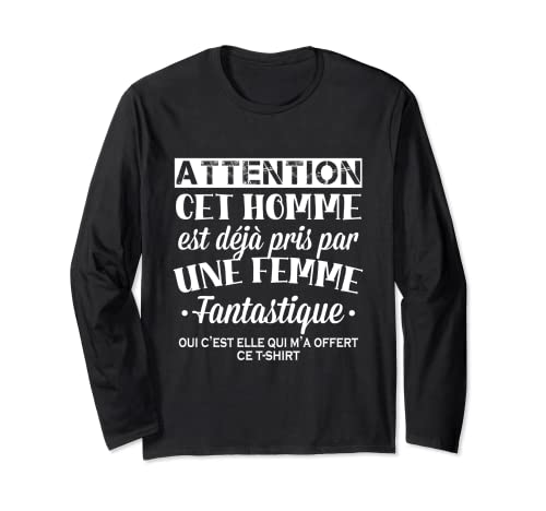 Para hombre en pareja o para mujer, fantástico amor, regalo Manga Larga