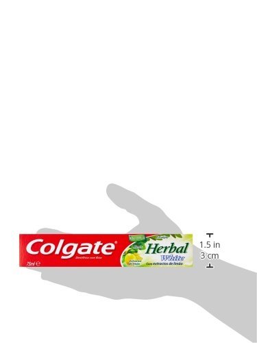 PARAFARM Colgate Pasta DE Dientes 100 ML. Herbal White.para, Estándar, Único