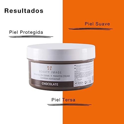 Parafina para Manos y Pies en Crema. Tratamiento para Artritis y Dolores Musculares. Piel Hidratada y Tersa. Beauty Image - Floral (250ml)