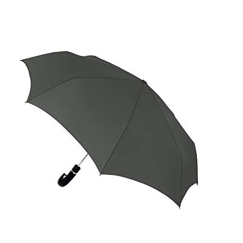 Paraguas Plegable automático para Caballero con puño ergonómico. Elegante y Funcional, Paraguas automático Abre Cierra Paraguas antiviento y antigoteo