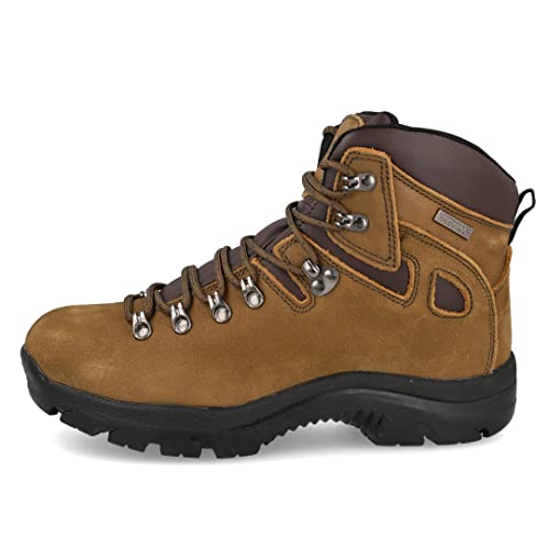 PAREDES - Bota Montaña Nobuck Hidrofugado Waterproof Roncesvalles Marron - Talla 44