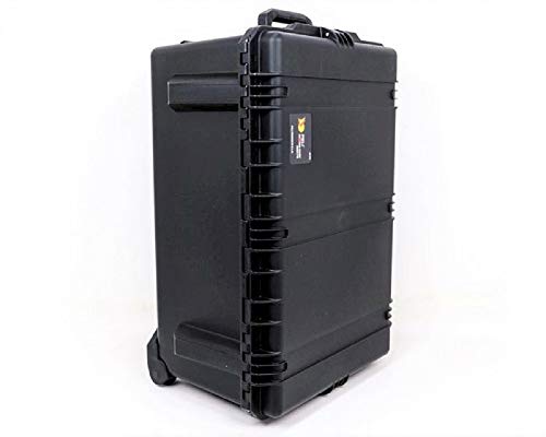 PELI Storm IM2975 Maleta de Transporte Grande con Ruedas y asa telescópica para Equipos electrónicos, Resistente al Agua, 118L de Capacidad, Fabricada en EE.UU, con Espuma Personalizable, Color Negro