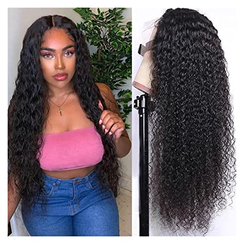 Peluca 13x6 transparente onda de agua encaje frente peluca remy humano pelo peluca peruana rizado humano pelo pelucas de encaje for mujeres 13x4 encaje peluca frontal Extensiones cabello