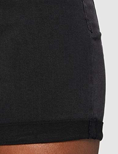 Pimkie JES20 NSHHFIRST Pantalones Cortos, Negro, 38 para Mujer