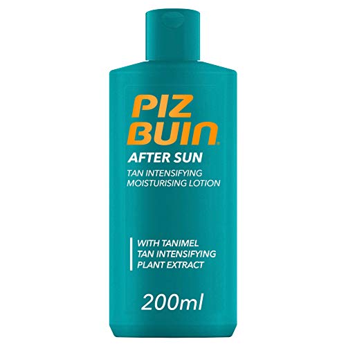 Piz Buin,Allergy Loción Piel Sensible al Sol, Cuerpo ,SPF 30, Protección alta,200ml + After Sun Loción Intensificadora del bronceado,200ml