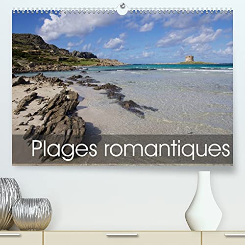 Plages romantiques (Premium, hochwertiger DIN A2 Wandkalender 2022, Kunstdruck in Hochglanz): Sensations d'été (Calendrier mensuel, 14 Pages )