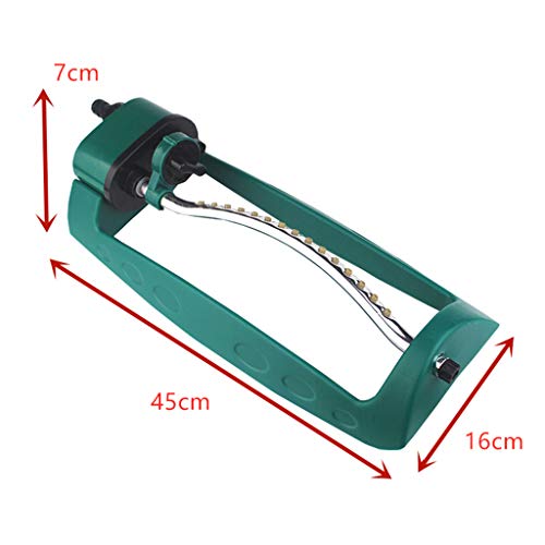 Plastic Automatic Spray Metal Base Indestructible Oscillating Sprinkler Gardening Tool Irrigation System for Garden Lawn Yard