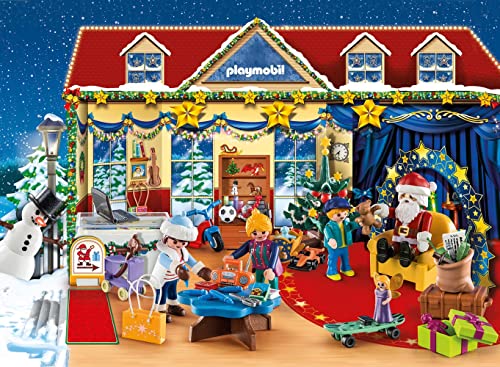 PLAYMOBIL Christmas Calendario de Adviento Navidad en la Juguetería, A partir de 4 años (70188)