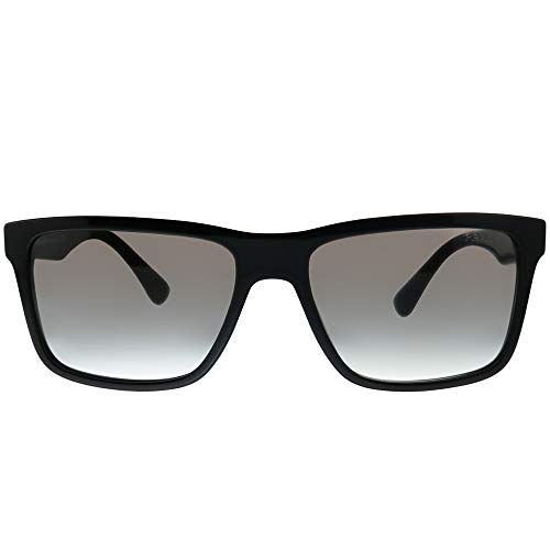 Prada 0PR19SS 1AB0A7 59 Gafas de Sol, Negro (Black/Grey), Unisex-Adulto