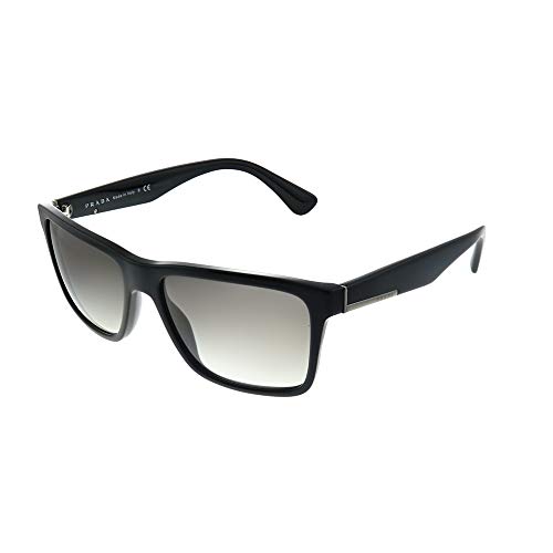 Prada 0PR19SS 1AB0A7 59 Gafas de Sol, Negro (Black/Grey), Unisex-Adulto