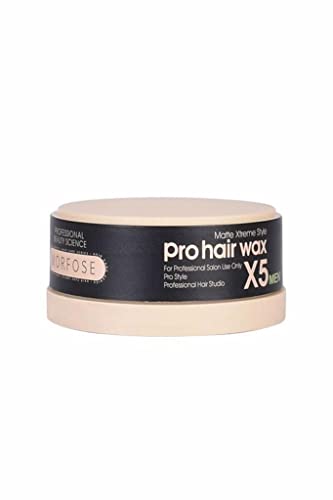 Pro Hair Wax X5 Morfose Professional Men Matte Xtreme Styling Pro Style 150 ml