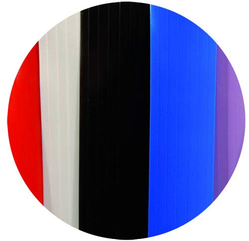 Provence Outillage - Cortina de puerta con tiras de plástico, multicolor, 90 x 200 cm
