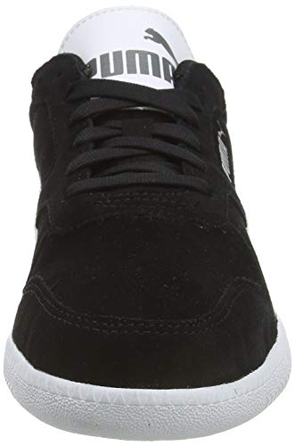 Puma Icra Trainer Sd - Zapatillas Unisex-Adulto, Negro (black-white), 42 EU, Par