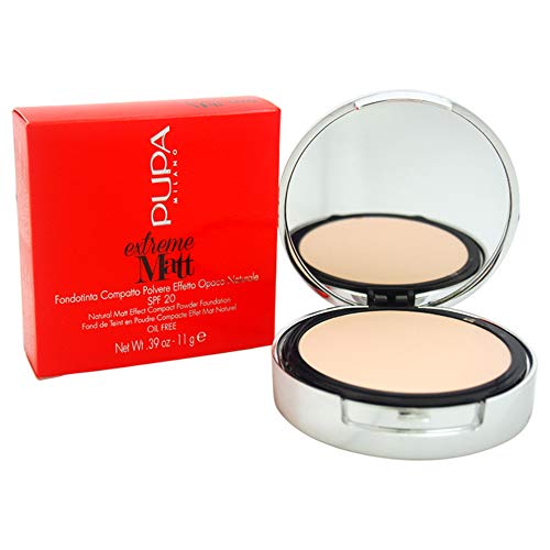 Pupa Extreme Matt Powder Foundation 010 Porcelain Podkład w kompakcie