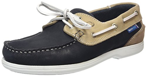 Quayside Bermuda, Náuticos Mujer, Azul (Navy/Sand 001), 40 EU