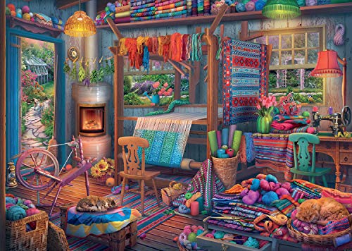 Ravensburger The Weaver's Workshop-Puzzle (1000 Piezas), Color (14843)