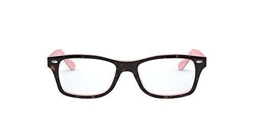 Ray-Ban 0Ry1531, Monturas de Gafas Unisex-Niños, Marrón (Top Havana on Opal Pink), 46