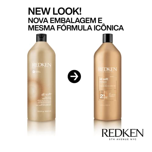 Redken All Soft Champú 1000 ml