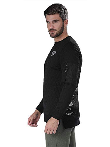 Reebok AC F DIS Oth Sudadera, Hombre, Maruni, L