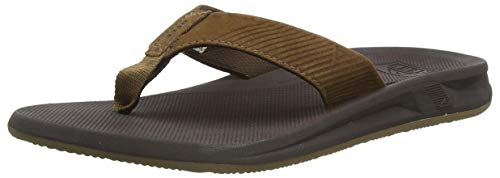 Reef Leather Phantom II, Chanclas Hombre, Bronce, 42